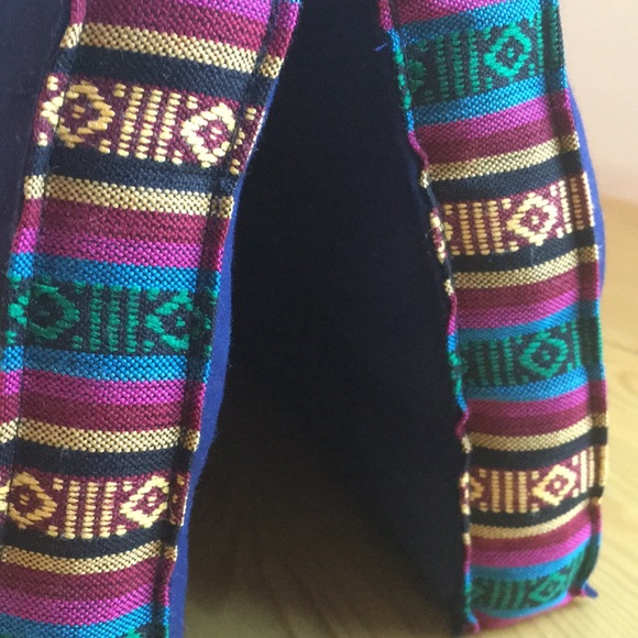 4.99 Ship NAVY (GOLDTRIM) Yoga Meditation Cushion - Picture 9 of 15